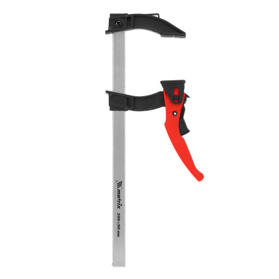 Струбцина реечная быстрозажимная, пластиковый корпус рычажно-храповой механизм, 300 х 90 х 390 мм, штанга 5 х 20 мм Matrix по ценам производителя в Екатеринбурге с доставкой по всей России