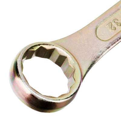 Набор ключей комбинированный 6-32 мм, 26 шт, желтый цинк Сибртех по ценам производителя в Екатеринбурге с доставкой по всей России