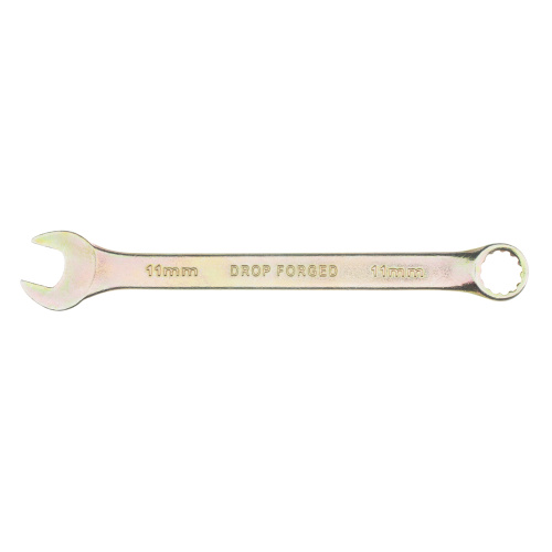 Ключ комбинированный, 11 мм, желтый цинк Сибртех по ценам производителя в Екатеринбурге с доставкой по всей России