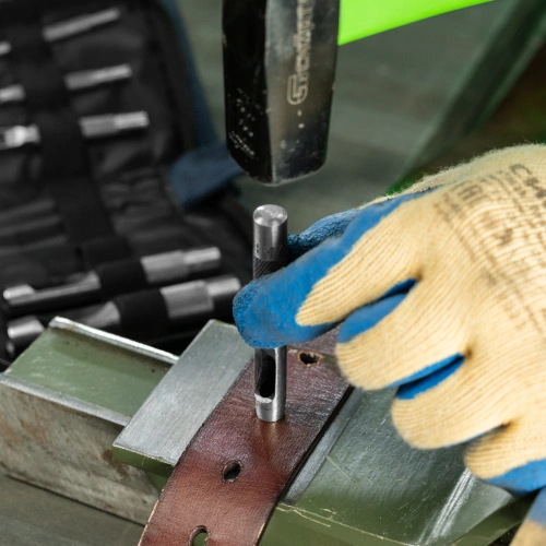 Набор пробойников для кожи 3 4 6 8 10 12.5 мм, 6 шт, чехол Сибртех по ценам производителя в Екатеринбурге с доставкой по всей России