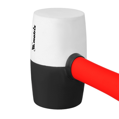 Киянка резиновая, 680 г, черно-белая резина, фибергласовая рукоятка Matrix по ценам производителя в Екатеринбурге с доставкой по всей России