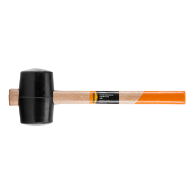 Киянка резиновая, 680 г, черная резина, деревянная рукоятка Sparta по ценам производителя в Екатеринбурге с доставкой по всей России