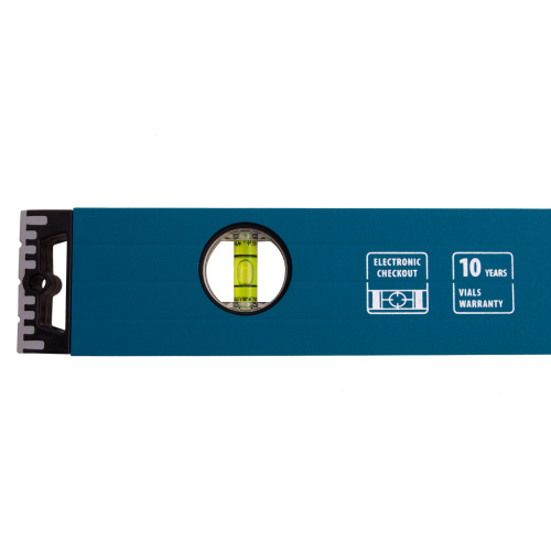 Уровень алюминиевый, 1000 мм, усиленный с ударопрочными заглушками, рукоятки, 3 глазка Gross по ценам производителя в Екатеринбурге с доставкой по всей России