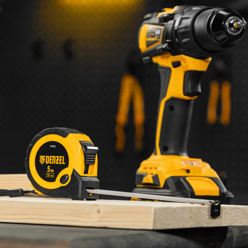 Рулетка 5м х 19мм, двухкомп. корпус, кнопка-пауза Denzel по ценам производителя в Екатеринбурге с доставкой по всей России