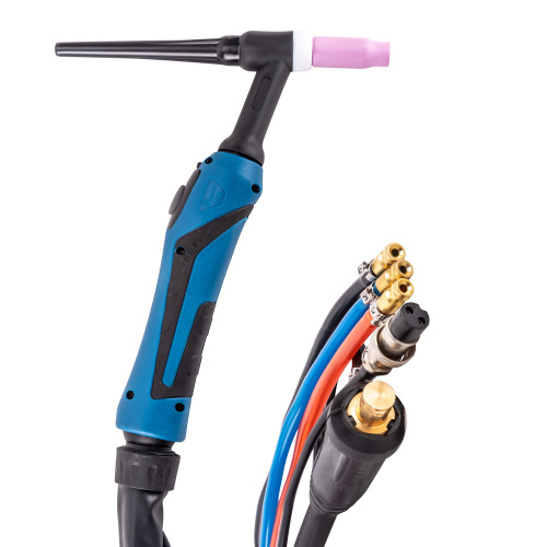 Varteg Горелка TIG-18 8м (разъем 35мм2, с кнопкой, ж/охл.) (пр-во FoxWeld/КНР) по ценам производителя в Екатеринбурге с доставкой по всей России