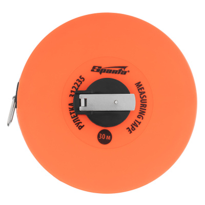 Рулетка геодезическая, 30 м х 12,5 мм, лента ПВХ, закрытый круглый корпус Sparta по ценам производителя в Екатеринбурге с доставкой по всей России