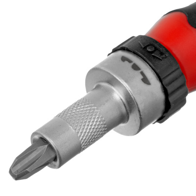 Отвертка реверсивная с набором бит и насадок торцевых, CrV, 1/4, 16 шт Matrix по ценам производителя в Екатеринбурге с доставкой по всей России