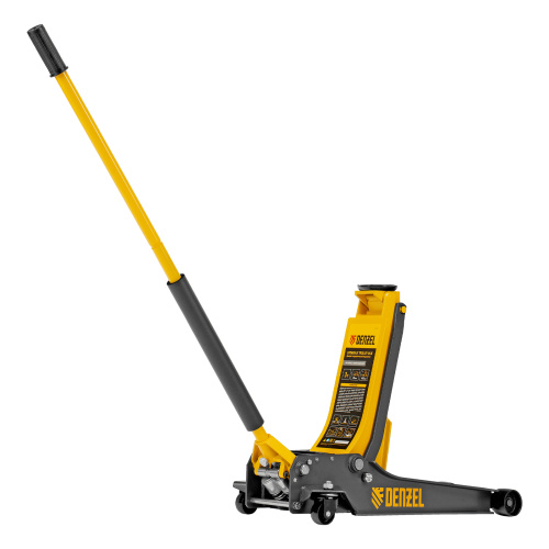 Домкрат гидравлический подкатной, 3 т, 85-610 мм, быстрый подъем, низ. подхват, проф, SUV Denzel по ценам производителя в Екатеринбурге с доставкой по всей России