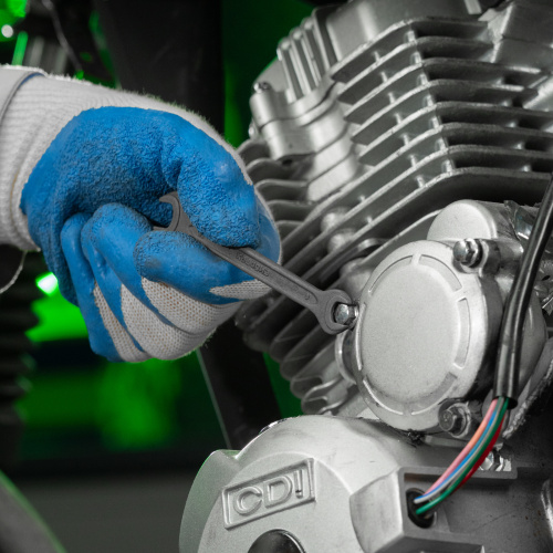 Набор ключей рожковых, 6 - 32 мм, 10 шт., CrV, фосфатированные Сибртех по ценам производителя в Екатеринбурге с доставкой по всей России