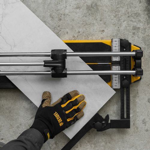 Плиткорез 600х14мм, цельнометал. напр., каретка на подш., стальная станина, рукоятка-пенал Denzel по ценам производителя в Екатеринбурге с доставкой по всей России