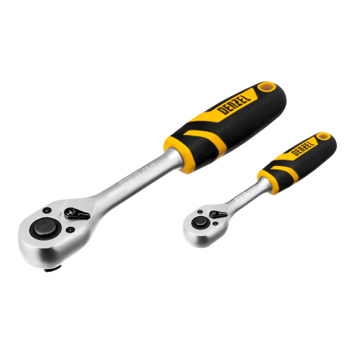 Набор инструментов, 1/2", 1/4", CrV, S2, пластиковый кейс, 109 предметов Denzel по ценам производителя в Екатеринбурге с доставкой по всей России