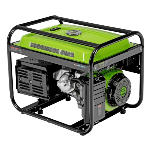 Генератор бензиновый БС-8000, 6,6 кВт, 230В, четырехтактный, 25 л, ручной стартер Сибртех по ценам производителя в Екатеринбурге с доставкой по всей России