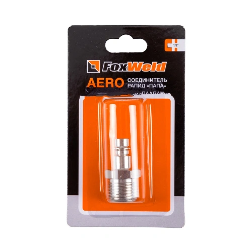 Соединитель Rapid M "Папа" - внешняя резьба 1/2" AERO по ценам производителя в Екатеринбурге с доставкой по всей России