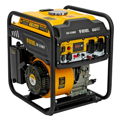 Генератор инверторный GK-5500iF, 5,5 кВт, 230 В, ручной старт DENZEL купить в Москве с доставкой по всей России | ProtosMarket.ru