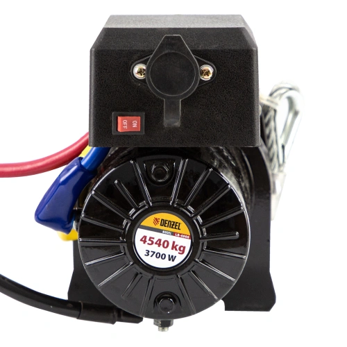 Лебедка автомобильная электрическая LB-4000, 4.5 т, 3.7 кВт, 12 В Denzel по ценам производителя в Екатеринбурге с доставкой по всей России