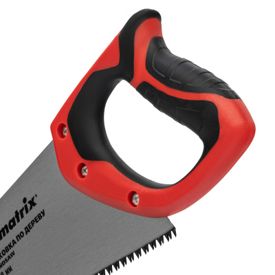 Ножовка по дереву, 400 мм, 7-8 TPI, зуб-3D, каленый зуб, двухкомпонентная рукоятка Matrix по ценам производителя в Екатеринбурге с доставкой по всей России