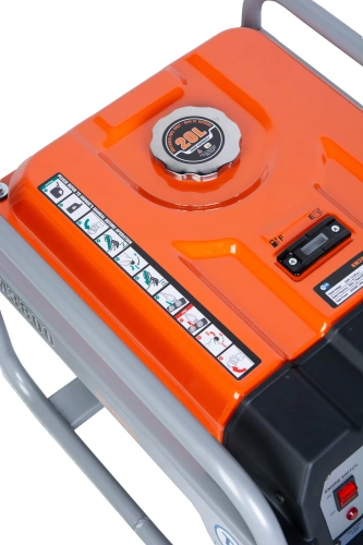 Генератор бензиновый 2,5 кВт 220В 16 л с ручным запуском TOR KM3800H по ценам производителя в Екатеринбурге с доставкой по всей России