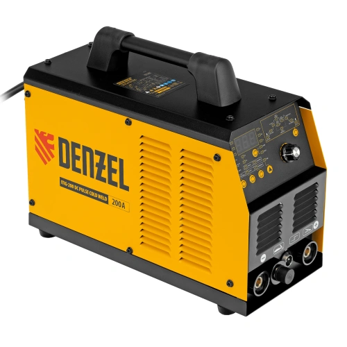 Аппарат инвертор. аргонодуговой сварки ITIG-200 DС Pulse Cold Weld, 200 А, ПВ 60% Denzel по ценам производителя в Екатеринбурге с доставкой по всей России
