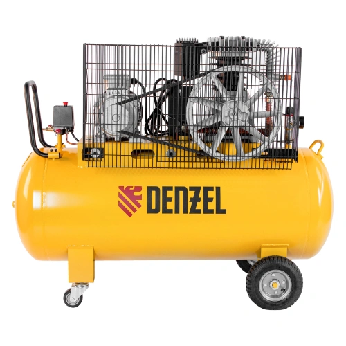 Компрессор воздушный, ременный привод BCI4000-T/200, 4.0 кВт, 200 литров, 690 л/мин Denzel по ценам производителя в Екатеринбурге с доставкой по всей России