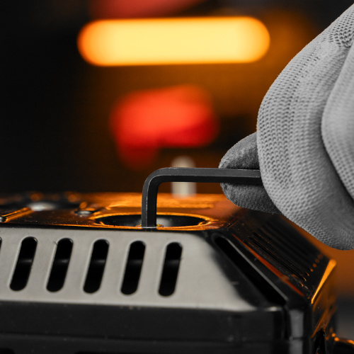 Набор ключей имбусовых HEX, 1.5-10 мм, CrV, 10 шт, оксидированные, на кольце Sparta по ценам производителя в Екатеринбурге с доставкой по всей России