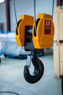 Таль передвижная двухскоростная с уменьшенной строительной высотой  3,2т  6м 4/1 380В электрическая канатная TOR SHA8 2D по ценам производителя в Екатеринбурге с доставкой по всей России