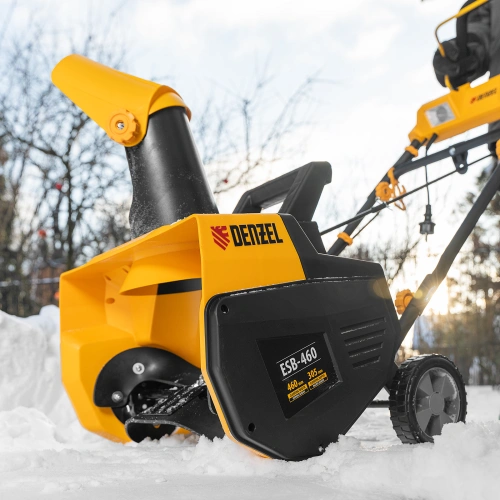 Электрическая снегоуборочная машина ESB-460, 2 кВт Denzel по ценам производителя в Екатеринбурге с доставкой по всей России