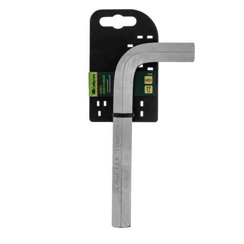 Ключ имбусовый  HEX, 17 мм, 45x, закаленный, никель Сибртех по ценам производителя в Екатеринбурге с доставкой по всей России