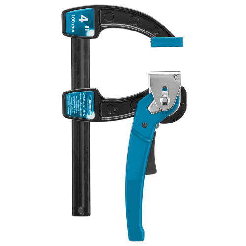 Струбцина реечная быстрозажимная 4, металлический корпус, рычажный храповой механизм, 100 мм Gross по ценам производителя в Екатеринбурге с доставкой по всей России