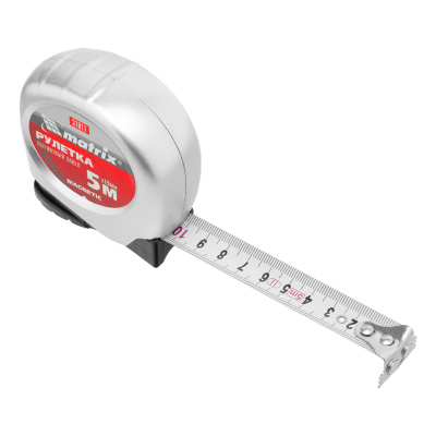 Рулетка Magnetic,5 м х 19 мм,магнитный зацеп Matrix по ценам производителя в Екатеринбурге с доставкой по всей России