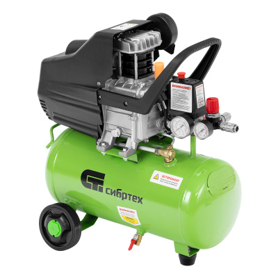 Компрессор воздушный КК-1100/22, 1, 1 кВт, 135 л/мин, 22 л, прямой привод, масляный Сибртех по ценам производителя в Екатеринбурге с доставкой по всей России