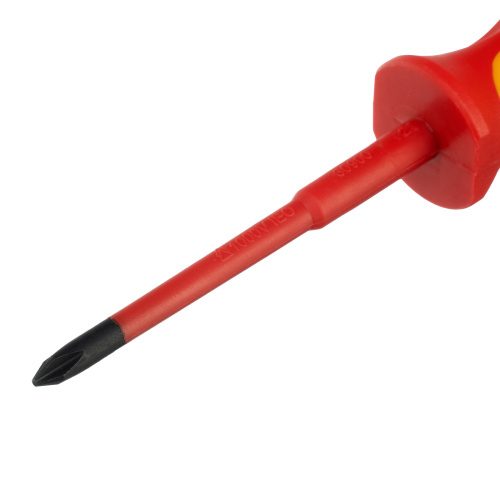 Отвертка диэлектрическая PH1 х 80 мм, CrMo, до 1000 В, двухкомпонентная рукоятка Gross по ценам производителя в Екатеринбурге с доставкой по всей России