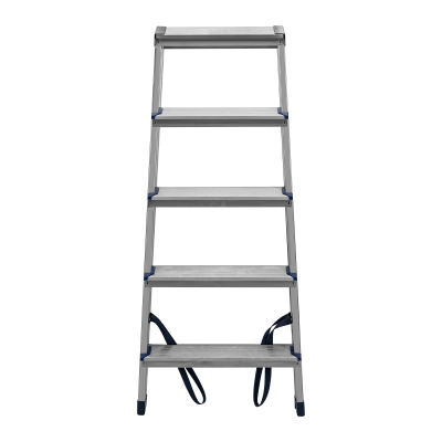 Стремянка двусторонняя 5 ступеней, алюминиевая, Сибртех по ценам производителя в Екатеринбурге с доставкой по всей России