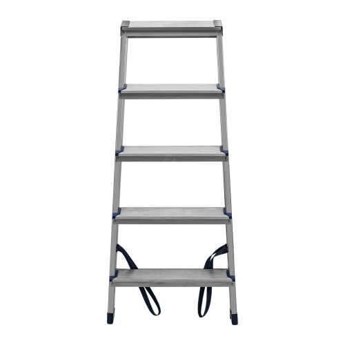 Стремянка двусторонняя 5 ступеней, алюминиевая, Сибртех по ценам производителя в Екатеринбурге с доставкой по всей России