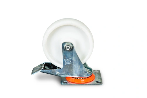 Колесо поворотное полипропилен SRCnb 55 125 мм с тормозом (N) по ценам производителя в Екатеринбурге с доставкой по всей России