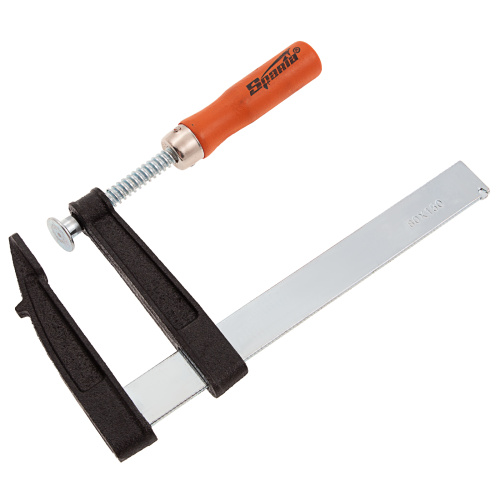 Струбцина F-образная, 150 x 80 x 210 мм Sparta по ценам производителя в Екатеринбурге с доставкой по всей России