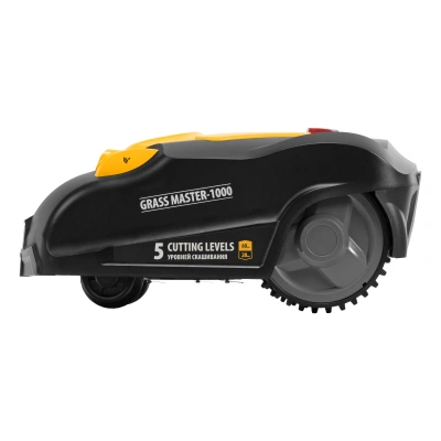 Робот-газонокосилка Grass Master 1000  1000м², 3Ач, 28V, LCD дисплей, Wi-Fi Denzel по ценам производителя в Екатеринбурге с доставкой по всей России