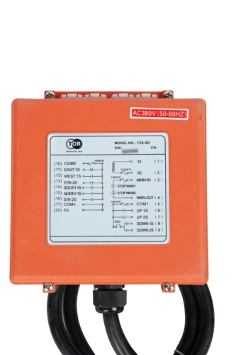 Комплект радиоуправления TOR F24-6D (380В, 6 кнопок, двухскоростной) по ценам производителя в Екатеринбурге с доставкой по всей России