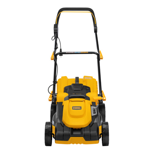 Газонокосилка электрическая GM-1800, 1800 Вт, шир. 38 см, 6 уров., травосб. 40 л. Denzel по ценам производителя в Екатеринбурге с доставкой по всей России