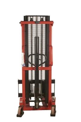 Штабелер гидравлический 1,5 т 2,5 м TOR CTY-EH с раздвижными вилами по ценам производителя в Екатеринбурге с доставкой по всей России