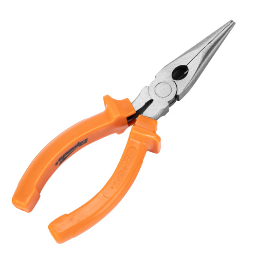 Длинногубцы прямые Classic, 160 мм, шлифованные, пластмассовые рукоятки Sparta по ценам производителя в Екатеринбурге с доставкой по всей России