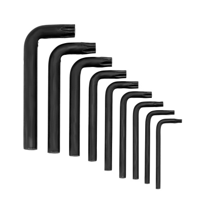 Набор ключей имбусовых Torx 9 шт: T10, 15, 20, 25, 27, 30, 40, 45, 50, оксидированные, на кольце Sparta по ценам производителя в Екатеринбурге с доставкой по всей России