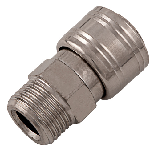 Муфта универсальная быстросъемная ("мама") внешняя резьба 1/2, 1 шт, Stels по ценам производителя в Екатеринбурге с доставкой по всей России