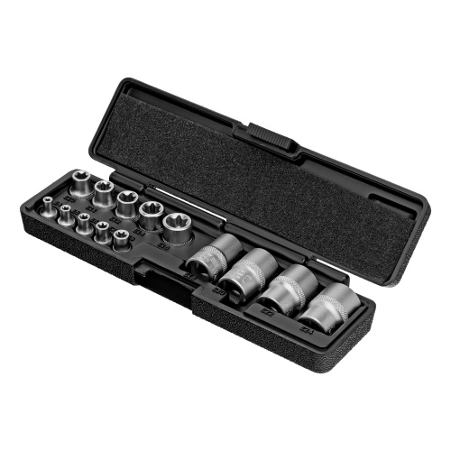 Набор головок Torx , 14 предметов, 1/4, 3/8, 1/2 Stels по ценам производителя в Екатеринбурге с доставкой по всей России