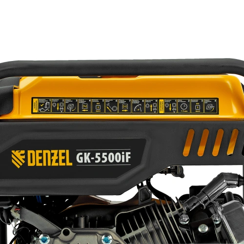 Генератор инверторный GK-5500iF, 5,5 кВт, 230 В, ручной старт DENZEL по ценам производителя в Екатеринбурге с доставкой по всей России