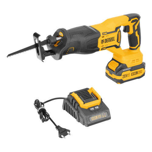 Пила сабельная аккумуляторная бесщет. RS-250, Li-Ion, 20 В Denzel по ценам производителя в Екатеринбурге с доставкой по всей России