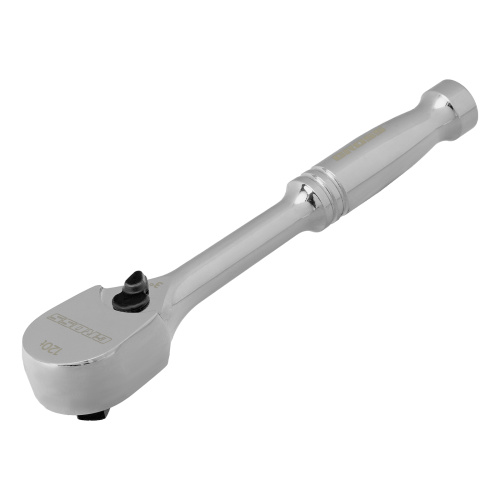 Ключ-трещотка 1/4", CrV, 120 зубьев, цельнометаллический, хром Gross по ценам производителя в Екатеринбурге с доставкой по всей России