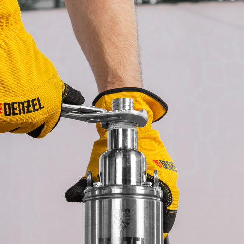 Скважинный насос DWS-4-100, винтовой, диаметр 4", 800 Вт, 1700 л/ч, напор 100 м Denzel по ценам производителя в Екатеринбурге с доставкой по всей России