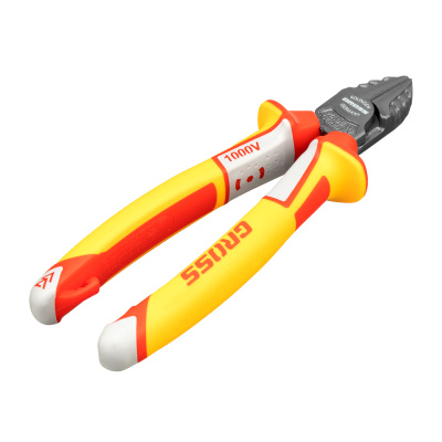 Бокорезы, диэлектрические рукоятки, до 1000 В, трехкомпонентные рукоятки, 180 мм Gross по ценам производителя в Екатеринбурге с доставкой по всей России