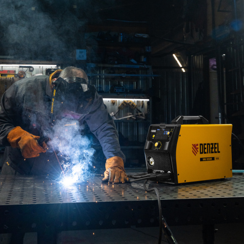 Аппарат инвертор. полуавтомат. cварки IMIG-185SDR, 180 А, ПВ 60%, катушка 5 кг Denzel по ценам производителя в Екатеринбурге с доставкой по всей России