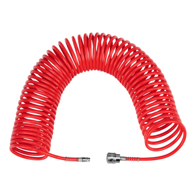 Шланг спиральный воздушный, 15 м, с быстросъемными соединениями Matrix по ценам производителя в Екатеринбурге с доставкой по всей России